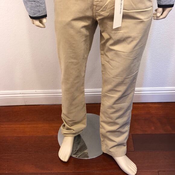 Life After Denim Modern Slim Chino Khaki Pants 36 - Picture 5 of 11